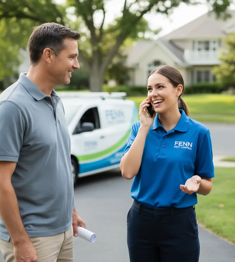 Fenn Pest Control customer support in Durand